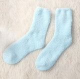 Fluffy Cozy Bed Socks Kawaii Pastel Gamer Cute Girl