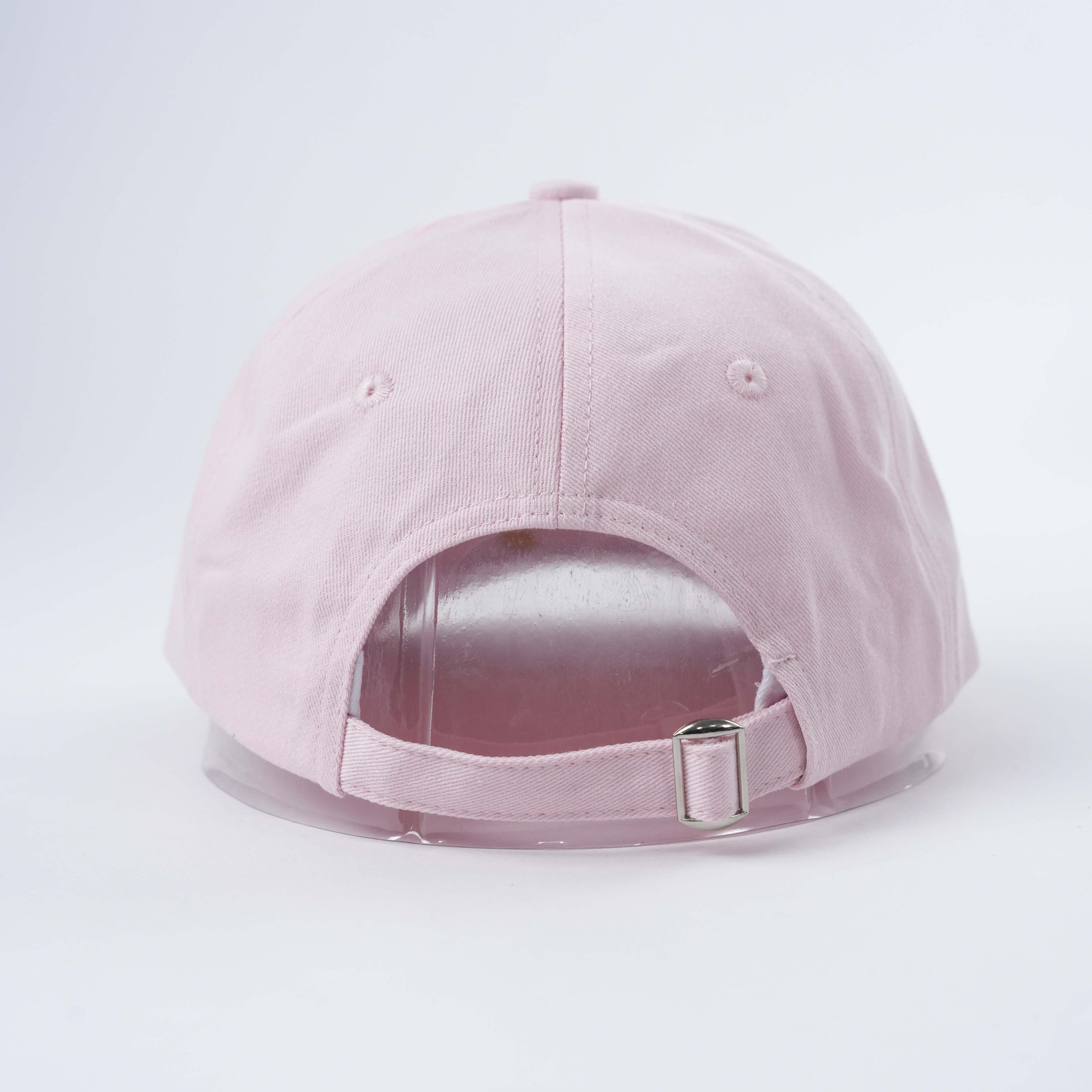 Pink Bow Pastel Embroidered Cap